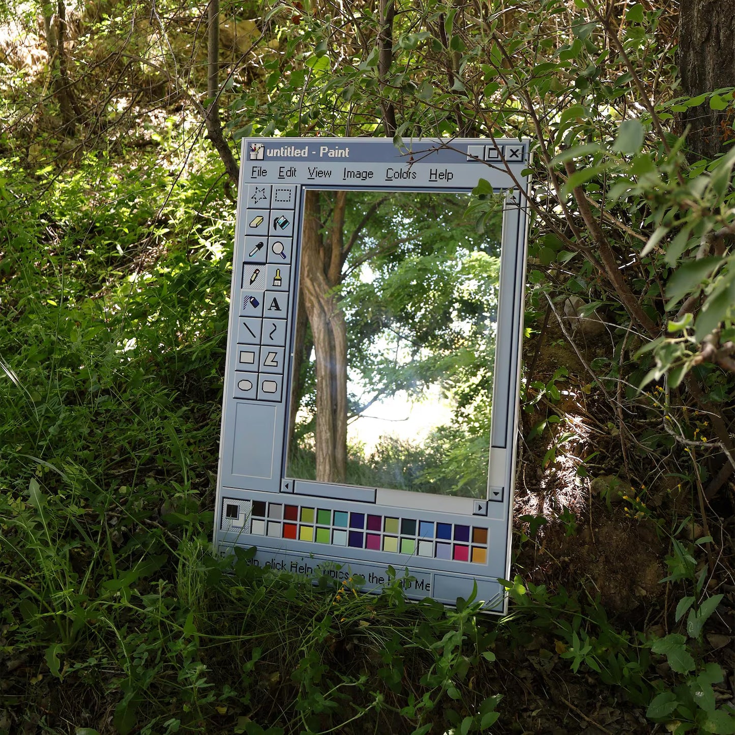 Paint Mirror : là où la nostalgie rencontre l'esthétique moderne.