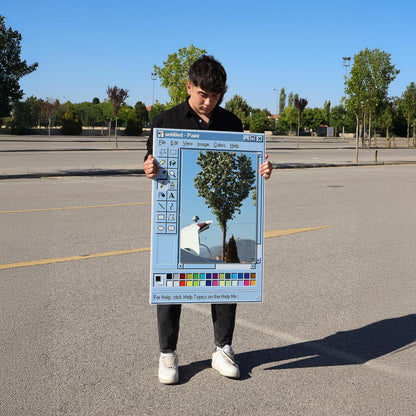 Paint Mirror : là où la nostalgie rencontre l'esthétique moderne.