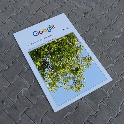 Miroir personnalisé avec recherche Google.